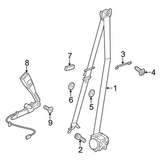 BMW OE - Restraint Systems - Front Seat Belts
