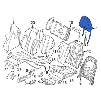 BMW OE - Front Headrest