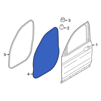 BMW OE - Front Outer Door Seal