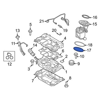 BMW OE - Fuel Pump Tank Seal