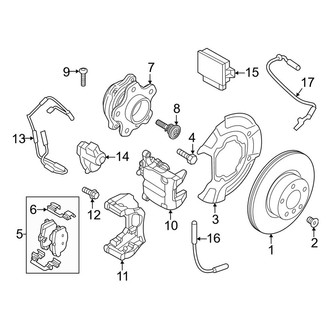 BMW OE - Rear Suspension - Brake Components (M / M Competition)