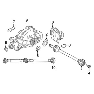 BMW OE - Rear Suspension - Axle & Differential
