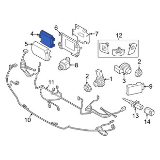 BMW OE - Front Cruise Control Distance Sensor