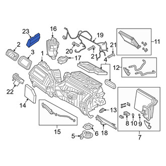 BMW OE - HVAC Control Module