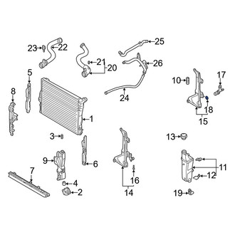 BMW OE - Automatic Transmission Oil Cooler Coolant Line Fitting Seal