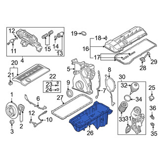 BMW OE - Engine Oil Pan
