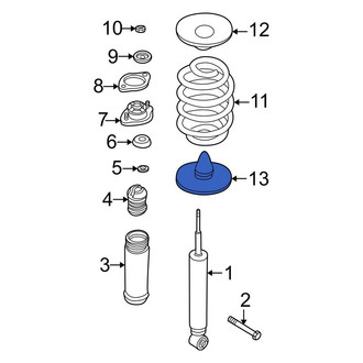BMW OE - Lower Coil Spring Insulator