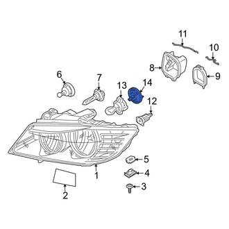 BMW OE - Front Turn Signal Light Socket