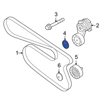 BMW OE - Accessory Drive Belt Idler Pulley Cap