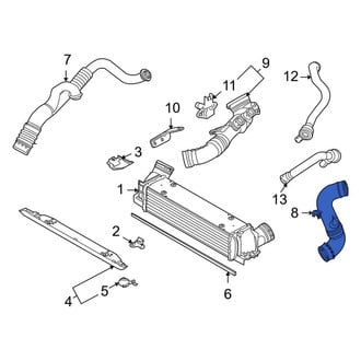 BMW OE - Front Left Intercooler Pipe