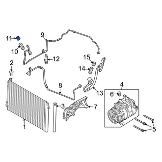BMW OE - A/C Service Valve Cap