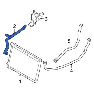 BMW OE - HVAC Heater Hose