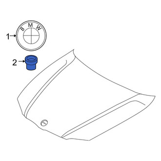 BMW OE - Hatch Emblem Grommet
