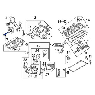 BMW OE - Engine Crankshaft Pulley Bolt