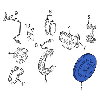 BMW OE - Front Disc Brake Rotor