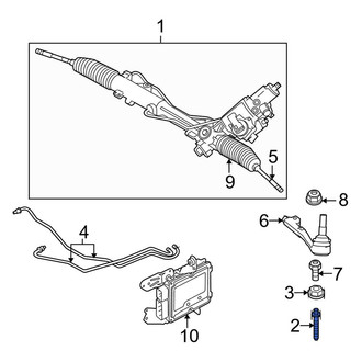 BMW OE - Rack and Pinion Mount Bolt