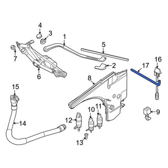 BMW OE - Rear Liftgate Washer Hose