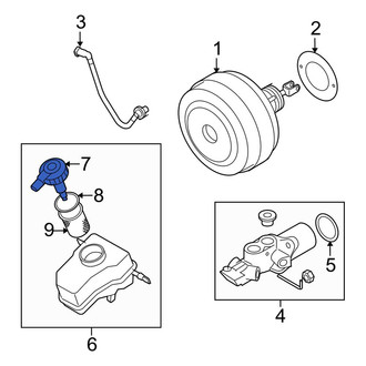 BMW OE - Brake Master Cylinder Reservoir Cap
