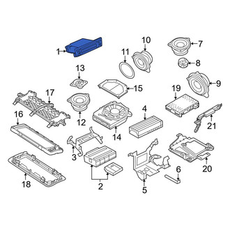 BMW OE - Radio Control Unit