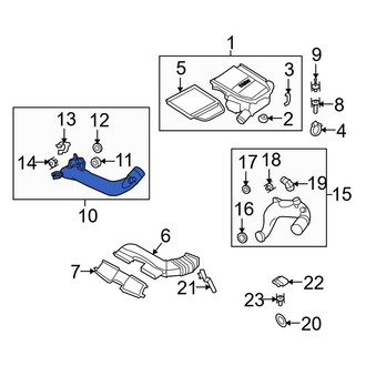 BMW OE - Engine Air Intake Hose