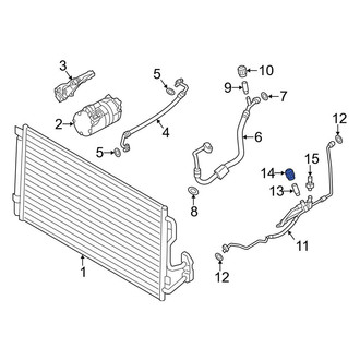 BMW OE - A/C Service Valve Cap