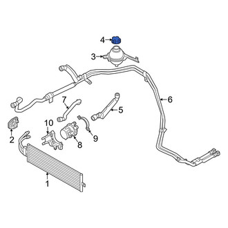 BMW OE - Drive Motor Inverter Coolant Reservoir Cap