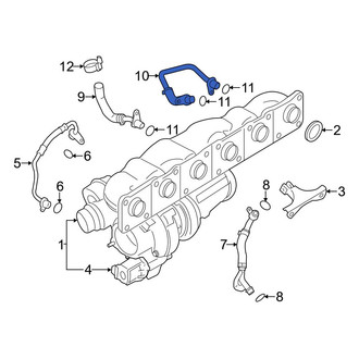 BMW OE - Turbocharger Outlet Tube