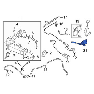 BMW OE - Lower Nitrogen Oxide (NOx) Sensor