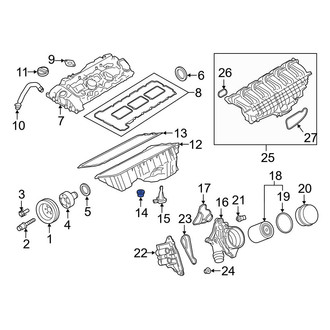 BMW OE - Engine Oil Drain Plug