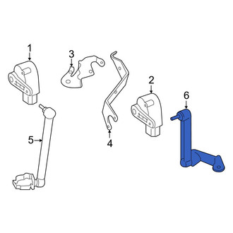BMW OE - Rear Headlight Level Sensor Strut Support