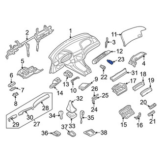 BMW OE - 12 Volt Accessory Power Outlet Housing