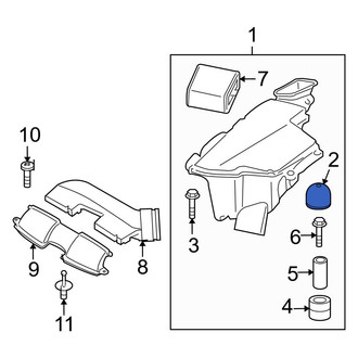 BMW OE - Engine Air Duct Insulator