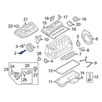 BMW OE - Engine Harmonic Balancer Bolt
