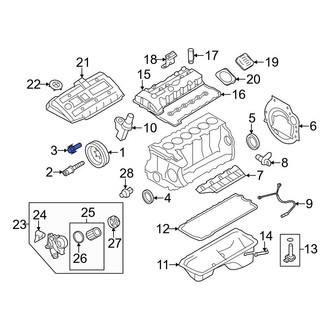 BMW OE - Engine Harmonic Balancer Bolt