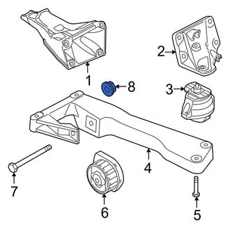 BMW OE - Automatic Transmission Mount Nut