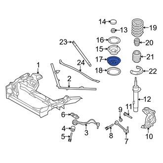BMW OE - Front Suspension Strut Mount Reinforcement
