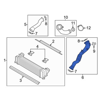 BMW OE - Intercooler Pipe