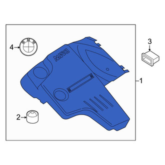 BMW OE - Engine Cover