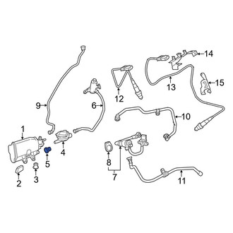 BMW OE - Evaporative Emissions System Leak Detection Pump Grommet