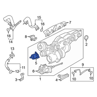 BMW OE - Turbocharger Wastegate Actuator