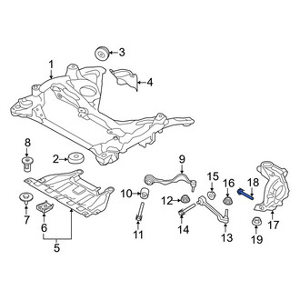 BMW OE - Steering Knuckle Bolt
