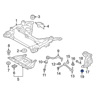 BMW OE - Steering Knuckle Nut
