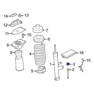 BMW OE - Upper Suspension Control Arm Nut