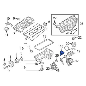 BMW OE - Engine Oil Filter Housing Gasket