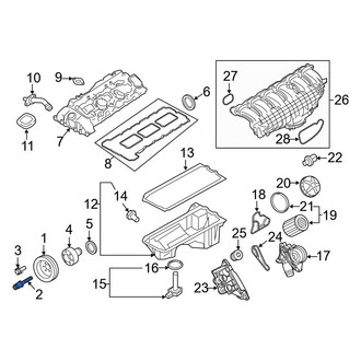 BMW OE - Engine Harmonic Balancer Bolt