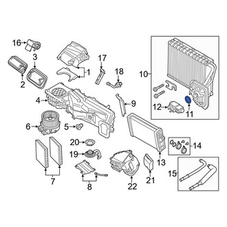 BMW OE - A/C Expansion Valve O-Ring