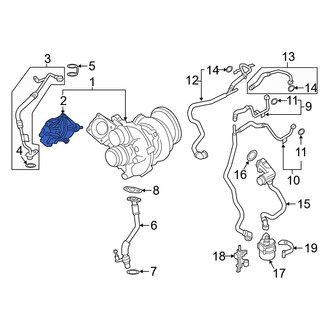 BMW OE - Turbocharger Wastegate
