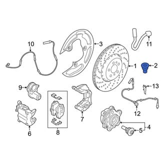 BMW OE - Disc Brake Rotor Bolt