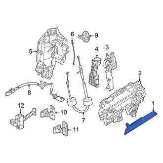BMW OE - Front Right Outer Exterior Door Handle