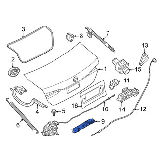 BMW OE - Rear Liftgate Latch